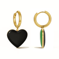 Hold Your Heart / Hoops • Black & Green