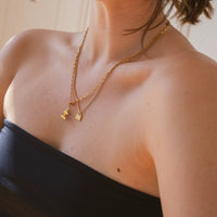 Five Elements / Earth Necklace • Yellow & Brown/Beige