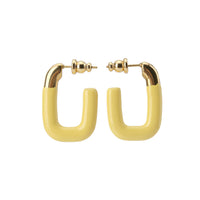 Puffy Hoops • Lemon