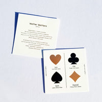 Diamond Earrings on Dots • Stone & Pea Green