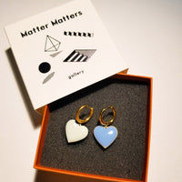 Hold Your Heart / Hoops • Sky Blue & Tan