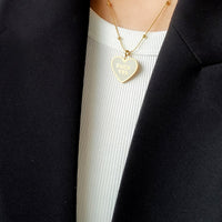 Fuck Yes Dots Necklace • Cream
