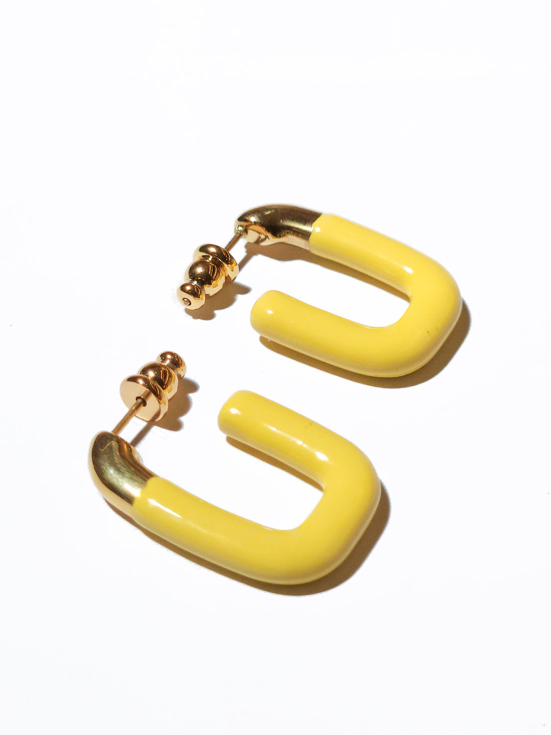 Puffy Hoops • Lemon