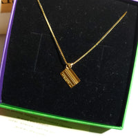 Unlimited Funds Credit Card Necklace • Gold