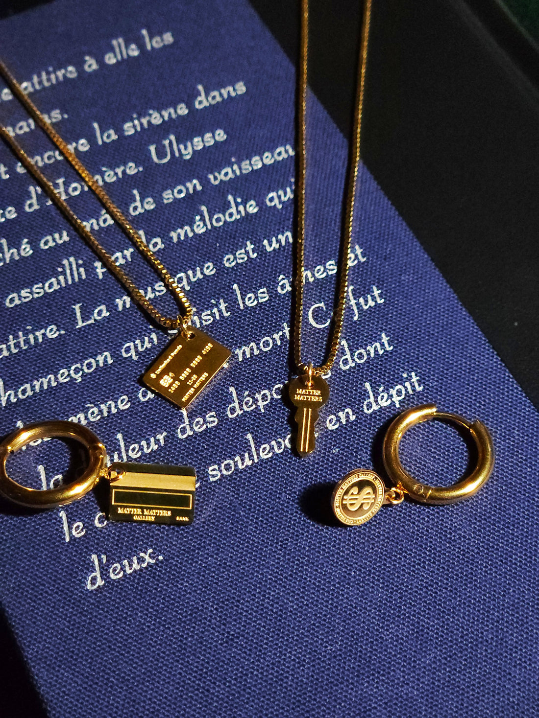 Unlimited Funds Credit Card Hoops • Gold