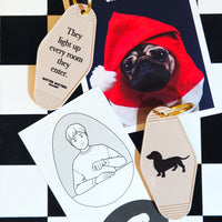 MMG Keyring • Dog • They light up every room they enter.