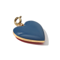 Set Your Heart Pendant • Red & Navy
