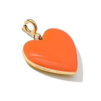 Set Your Heart Pendant • Orange & Yellow