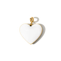 Set Your Heart Pendant • Sky Blue & White