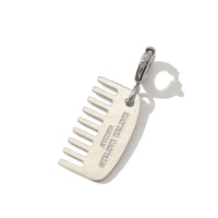 Hello Hair Comb Pendant • Steel