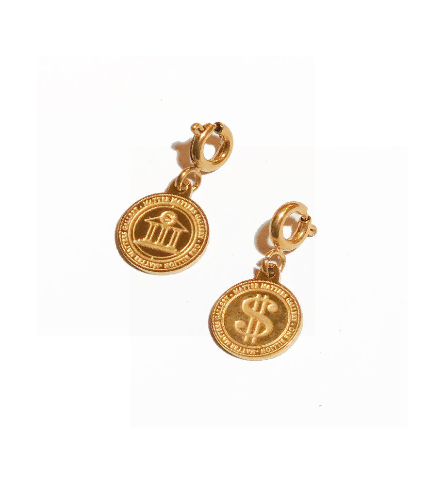 Five Elements / Lucky Metal Bracelet • Gold & Beige