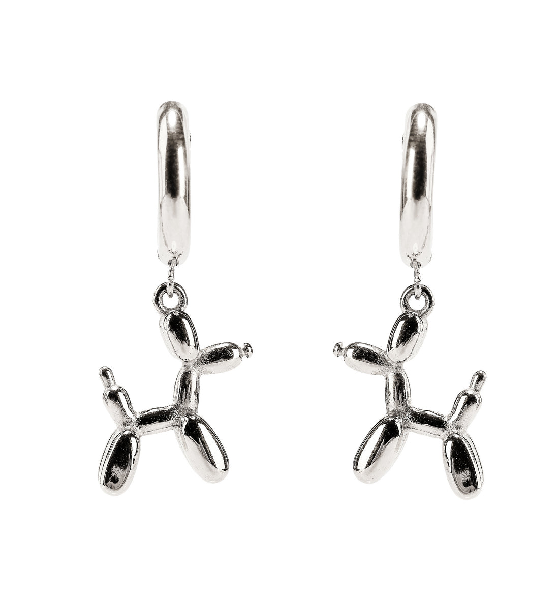 Jeff Balloon Dog Hoops • Steel