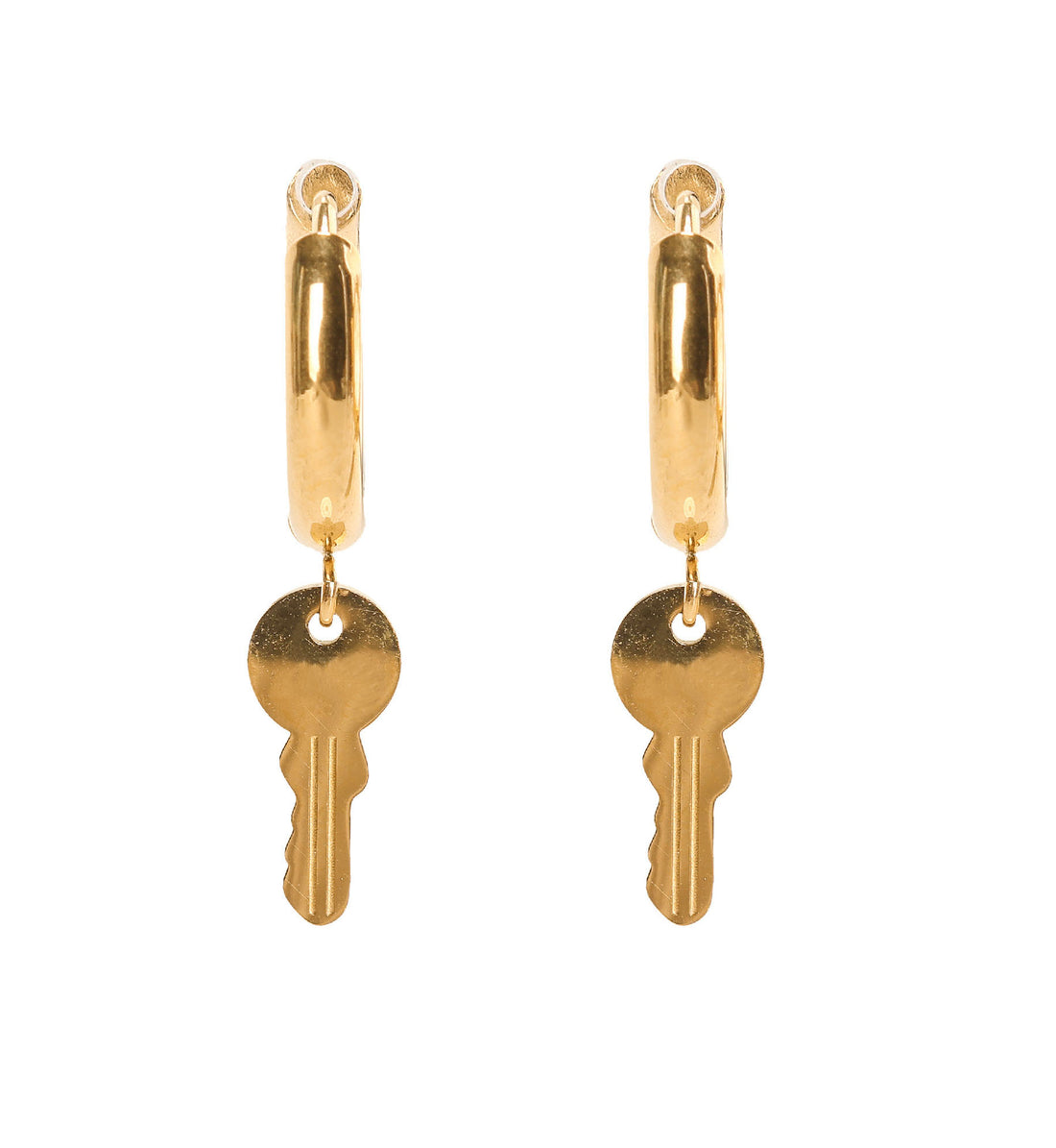 Unlock Key Hoops • Gold