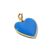 Set Your Heart Pendant • Cobalt & Chocolate