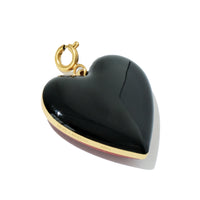 Love Pendant • Black & Maroon