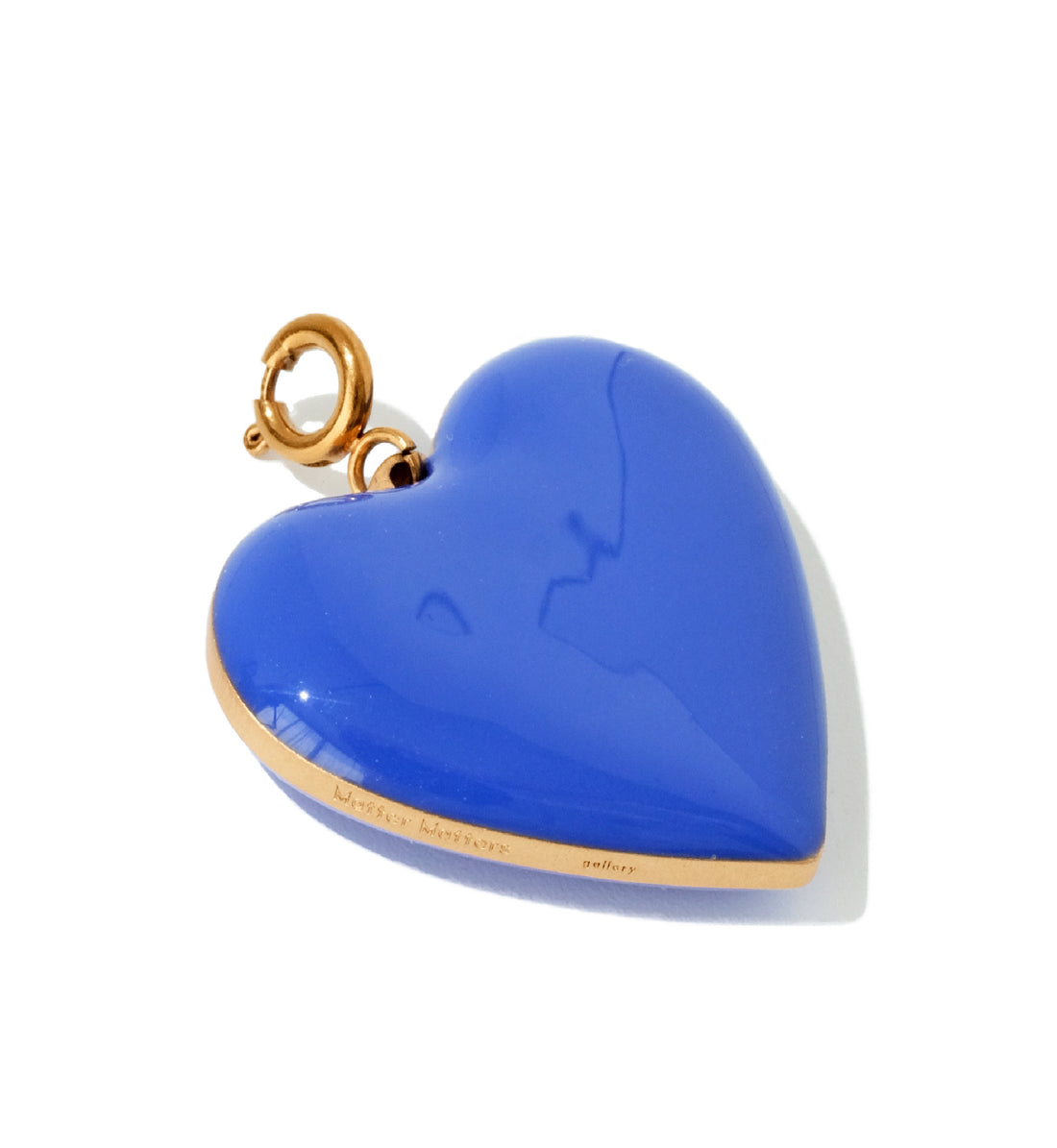 Love Pendant • Spring Lilac & Royal Blue