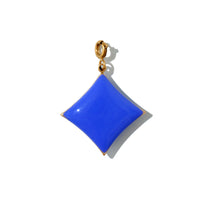 Diamond Pendant • Spring Lilac & Royal Blue