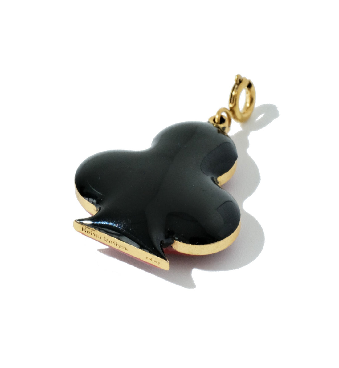 Luck Pendant • Black & Maroon