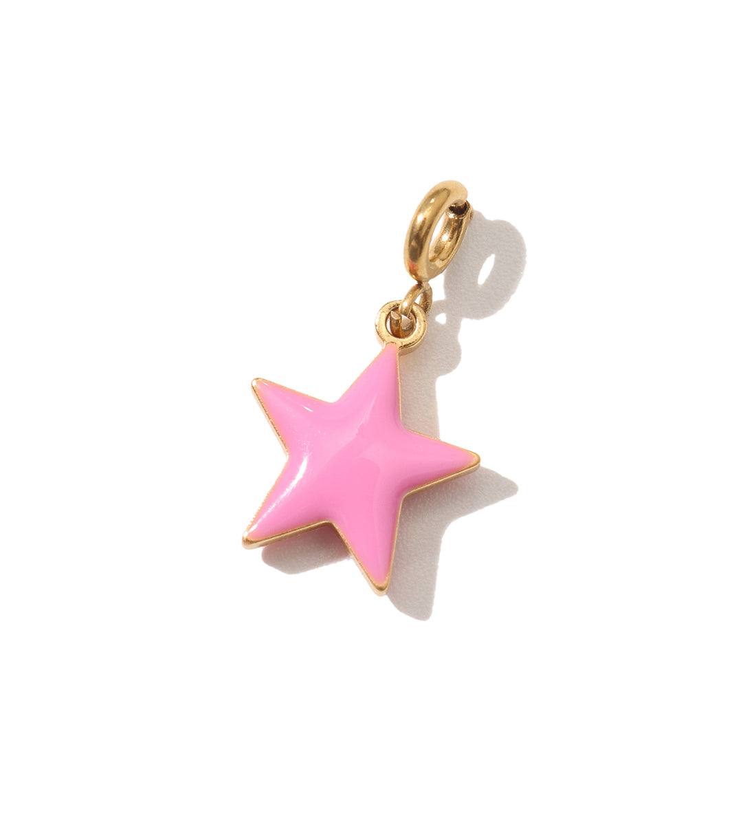 Shining Star Pendant • Red & Pink