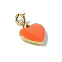 Humble Heart Pendant • Orange & Yellow