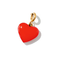 Humble Heart Necklace • Red & Pink