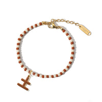 Five Elements / Earth Bracelet • Brown & Yellow