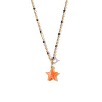 Shining Star Necklace • Yellow & Orange