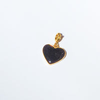 Humble Heart Pendant • Black & Cream