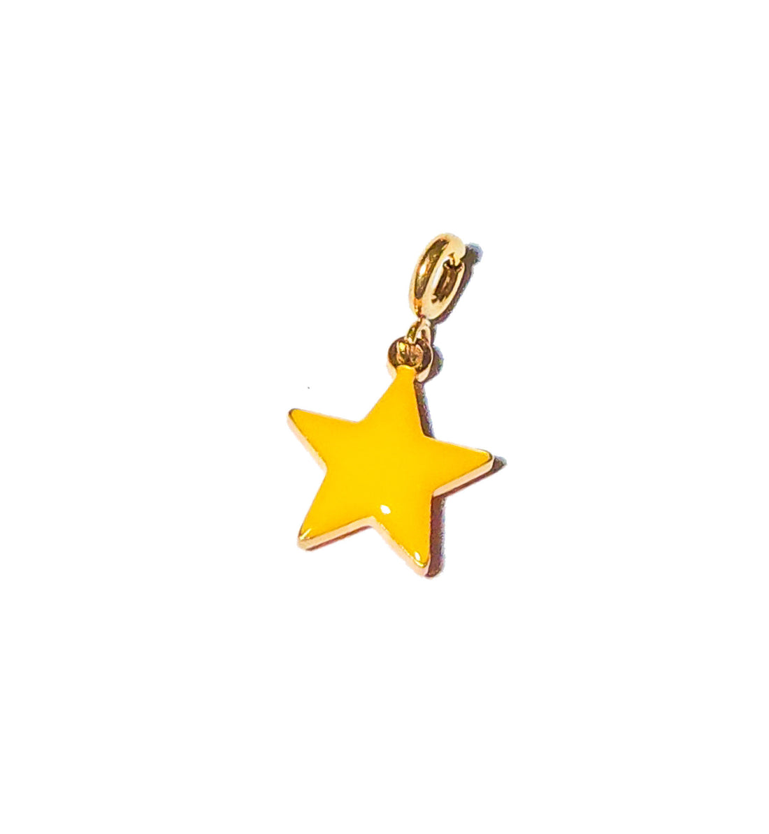 Shining Star Pendant • Orange & Yellow