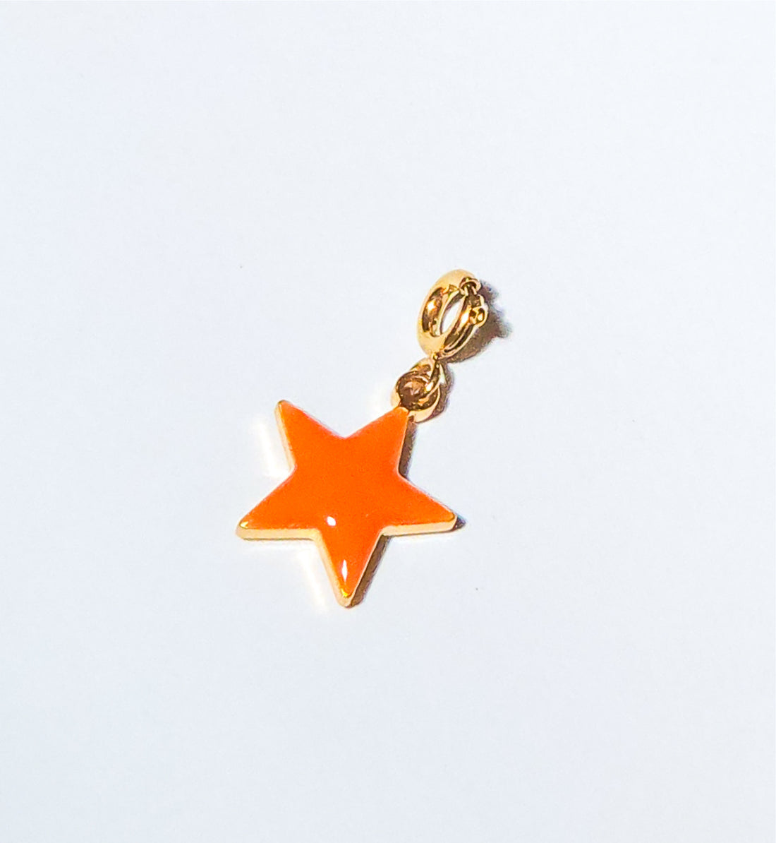 Shining Star Pendant • Orange & Yellow