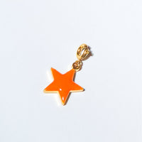 Shining Star Pendant • Orange & Yellow