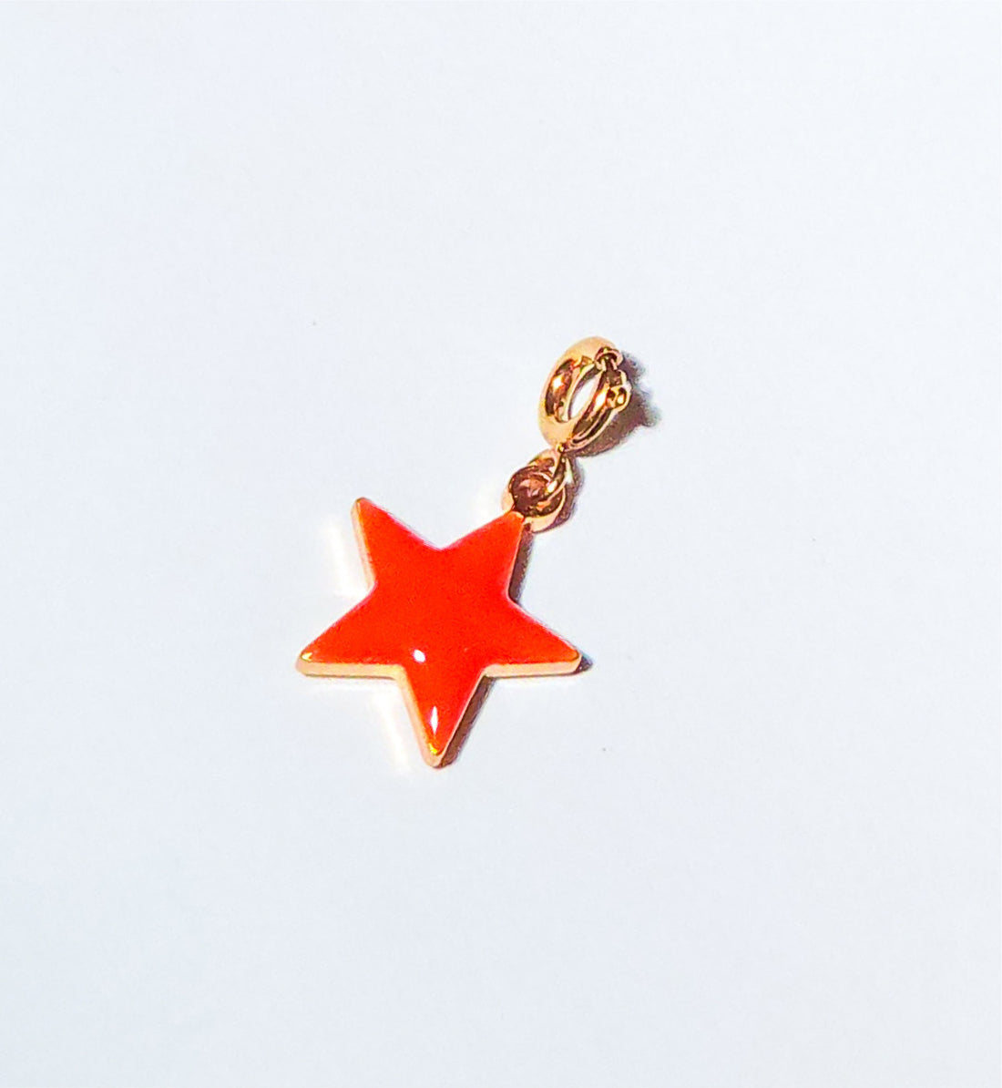 Shining Star Pendant • Red & Pink