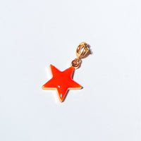 Shining Star Pendant • Red & Pink