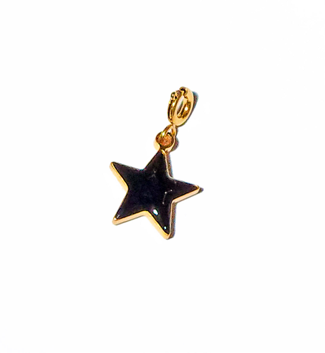 Shining Star Pendant • Black & Cream