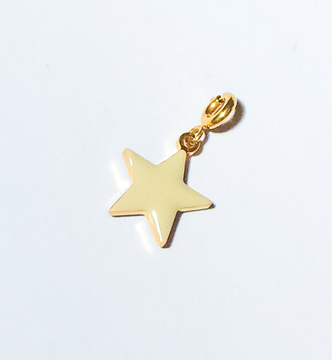 Shining Star Pendant • Black & Cream