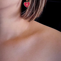 愛/做 Love/Do Earrings • Red/Navy