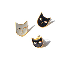 Kitty Tom Earrings • Black