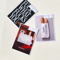 CLS Postcard • Fuck What Fucks You (Black)