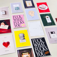 CLS Postcard • Fuck What Fucks You (Black)