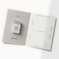 Matches with a 'Hot Mess' label on a 'Cultural' branded card.