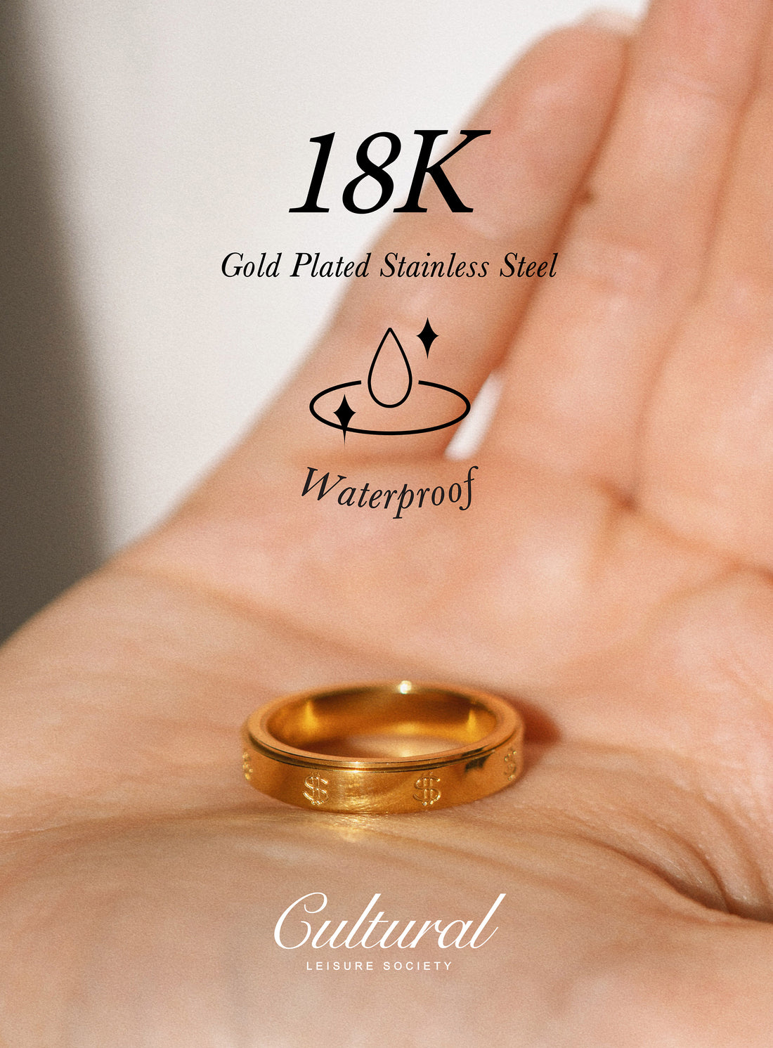 Unlimited Funds Credit Card Hoops • Gold