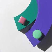 Circle Studs • Mint