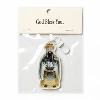 Some Good Fortune Keychain • Be Rich 祿 Lu statue