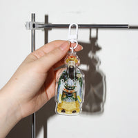 Some Good Fortune Keychain • Be Rich 祿 Lu statue
