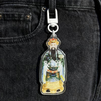 Some Good Fortune Keychain • Be Rich 祿 Lu statue