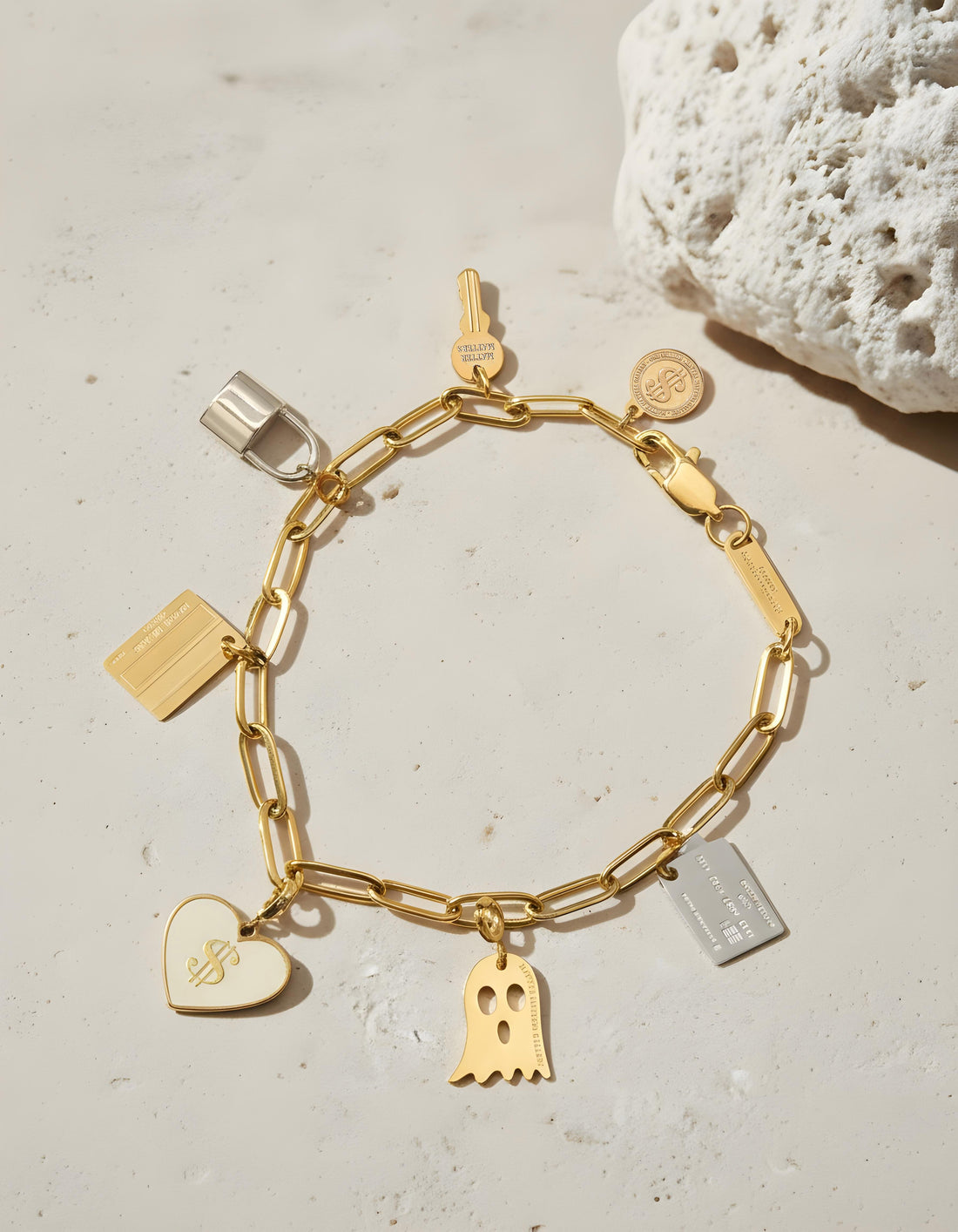 Wealth Abyss Bracelet • Two-tone / Beige