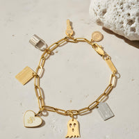 Wealth Abyss Bracelet • Two-tone / Beige