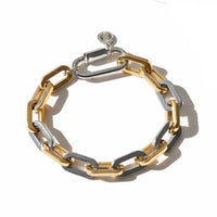 One Billion Coin Chunky Bracelet • Two Tone