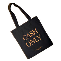 Cash only • Black/ Tote Bag