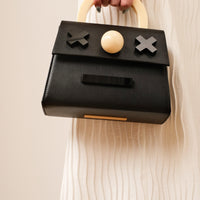 The Completely Over It Bag with Strap • Black